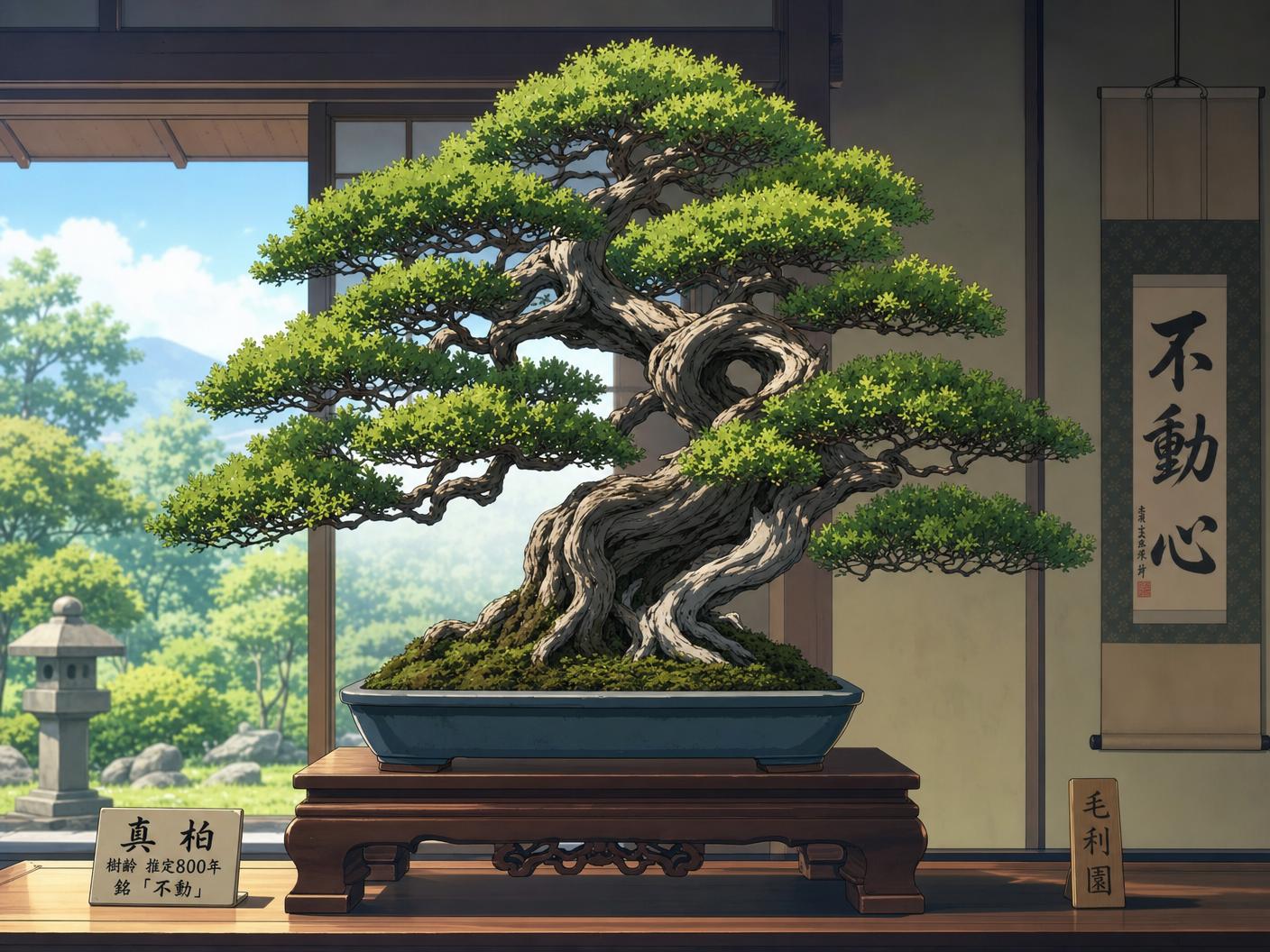 香蕉视频植物视频-盆景艺术